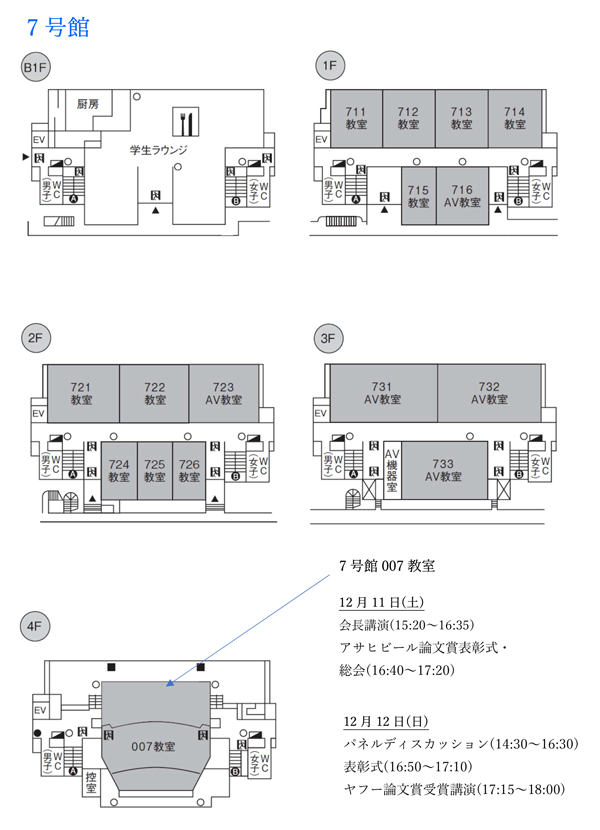 会場案内