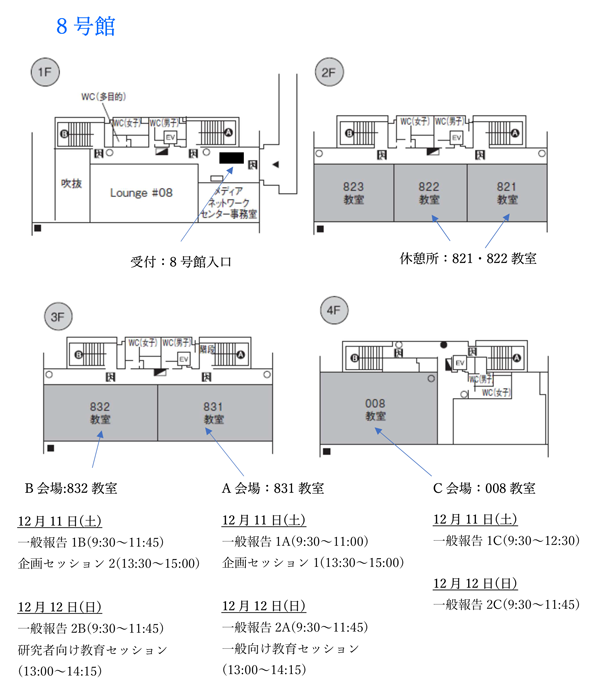 会場案内